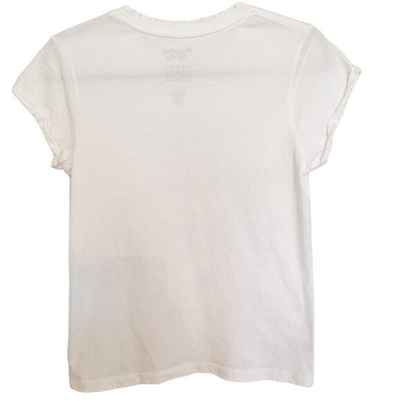 Recycled Karma KISS Distressed Boyfriend Band Tee Small - Picture 4 of 8